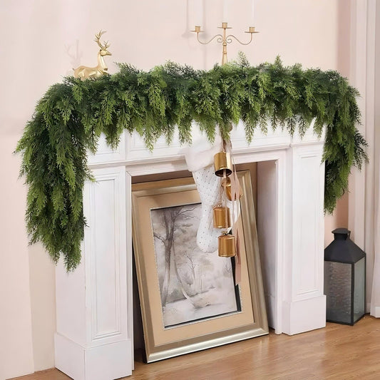 Real Touch Cedar & Pine Garland
