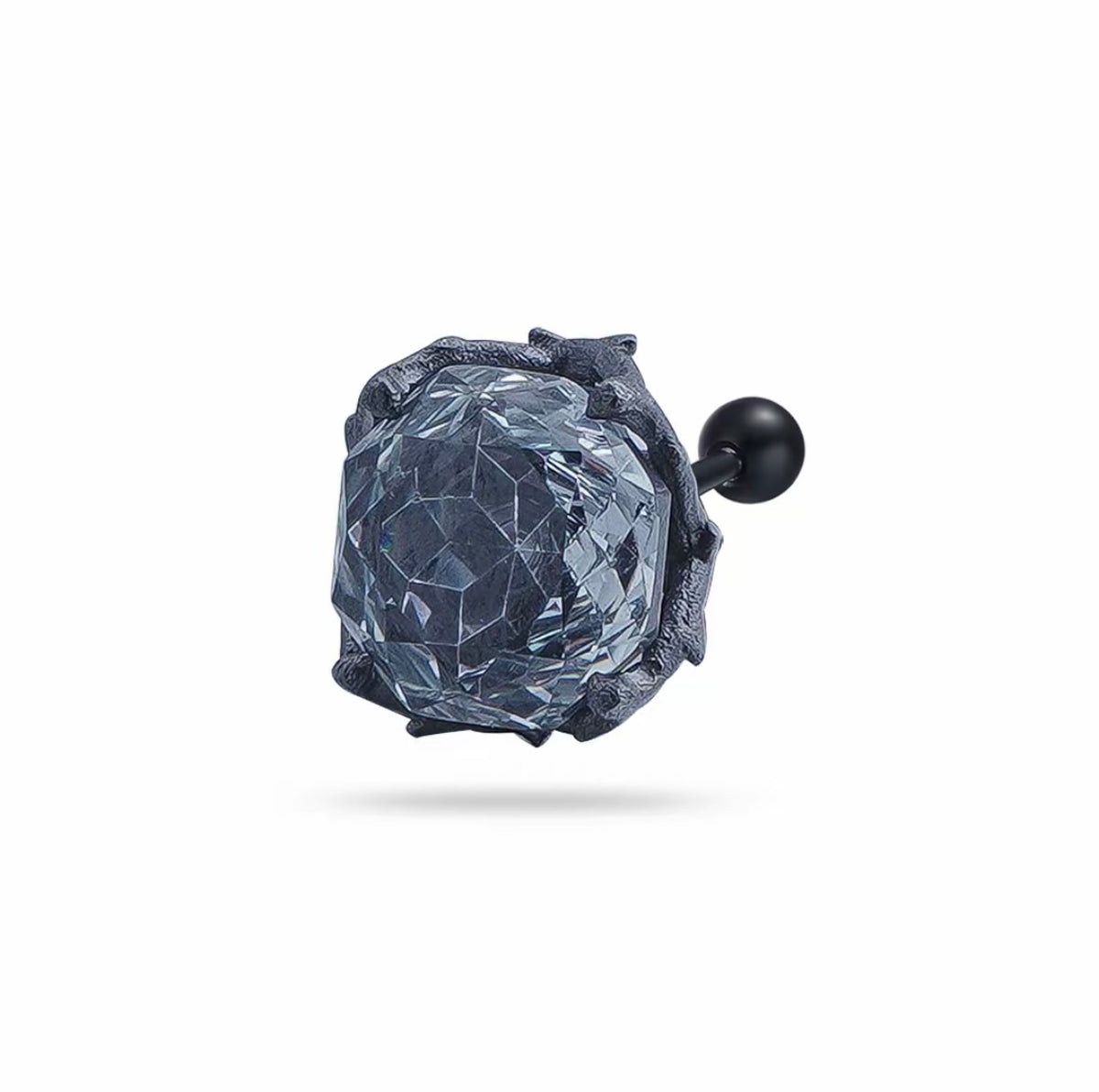 Dark Night Thorn Rose Earrings