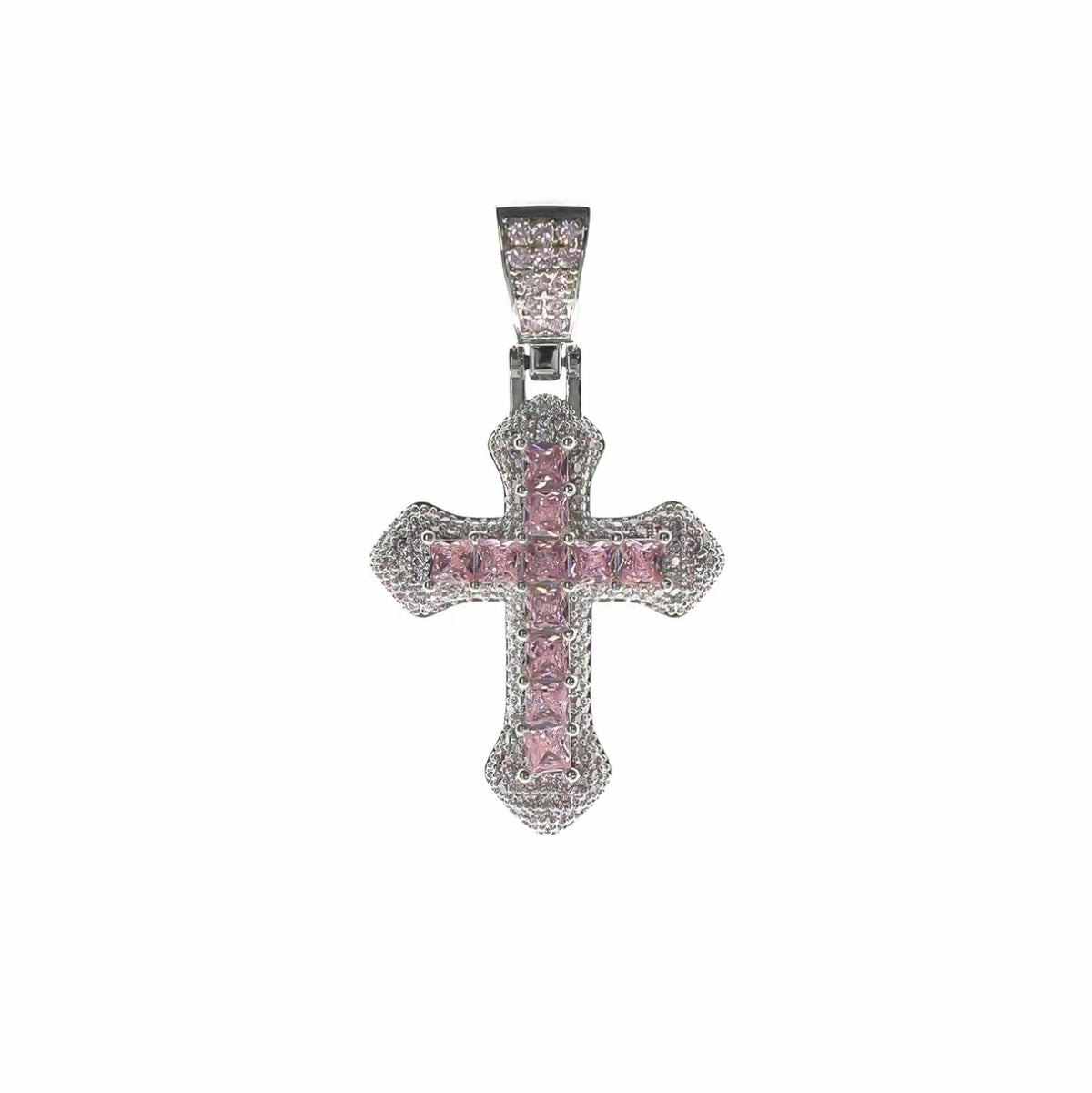 Jelly cross sweater chain