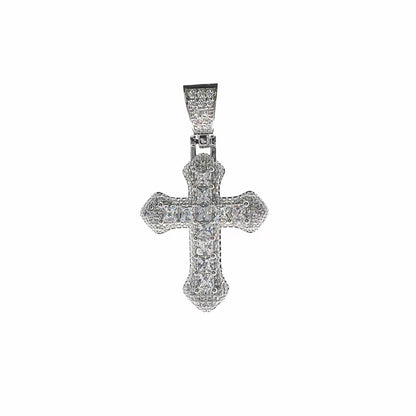 Jelly cross sweater chain