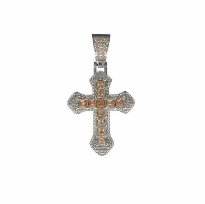 Jelly cross sweater chain