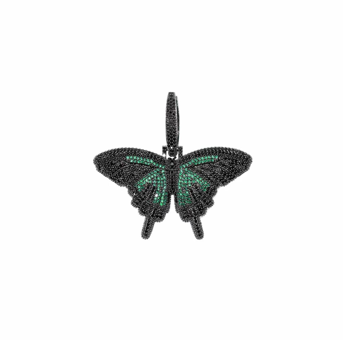 Jungle Diamond Butterfly Necklace