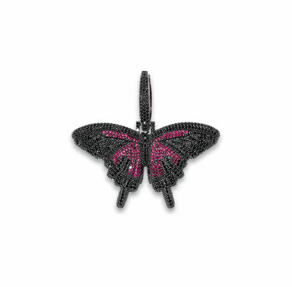 Jungle Diamond Butterfly Necklace