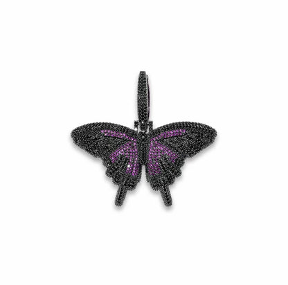 Jungle Diamond Butterfly Necklace