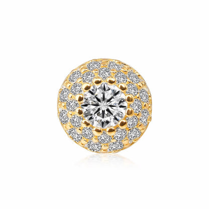 Moissanite small light bulb series earrings