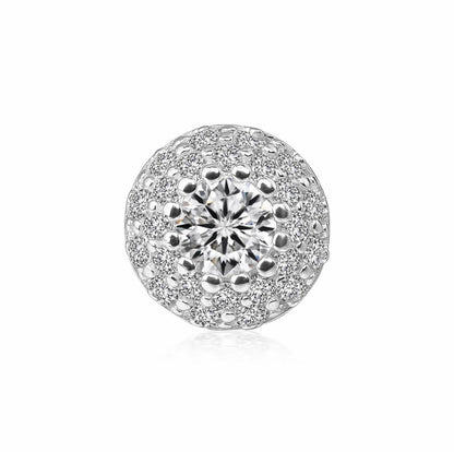 Moissanite small light bulb series earrings
