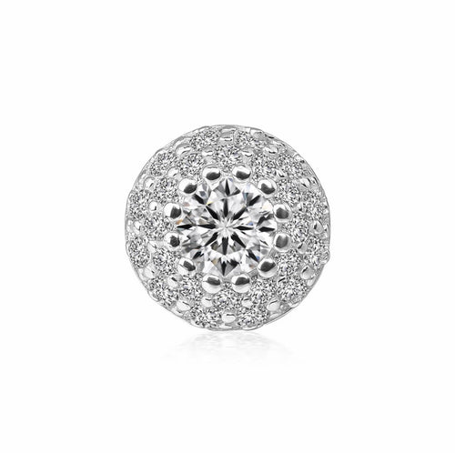 Moissanite small light bulb series earrings