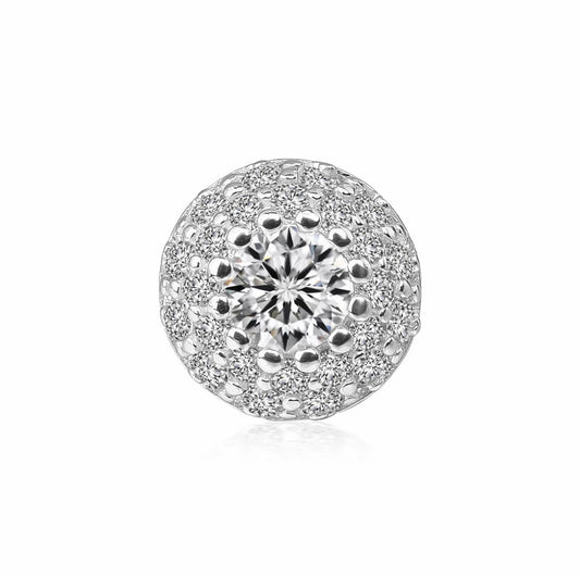 Moissanite small light bulb series earrings