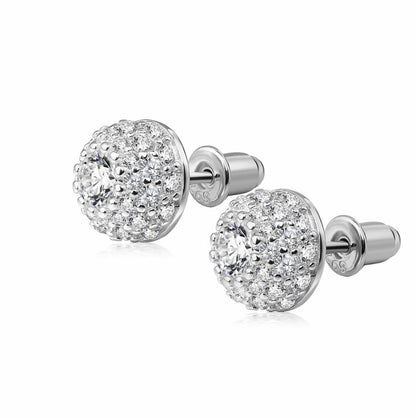 Moissanite small light bulb series earrings