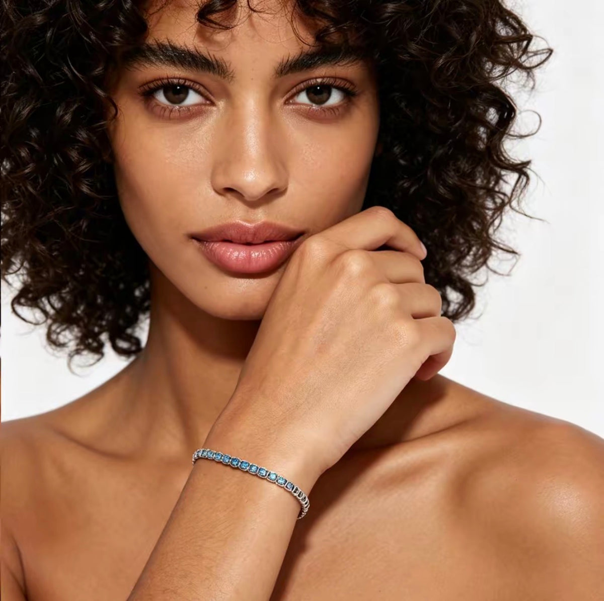 Tide Full-Diamond Bracelet