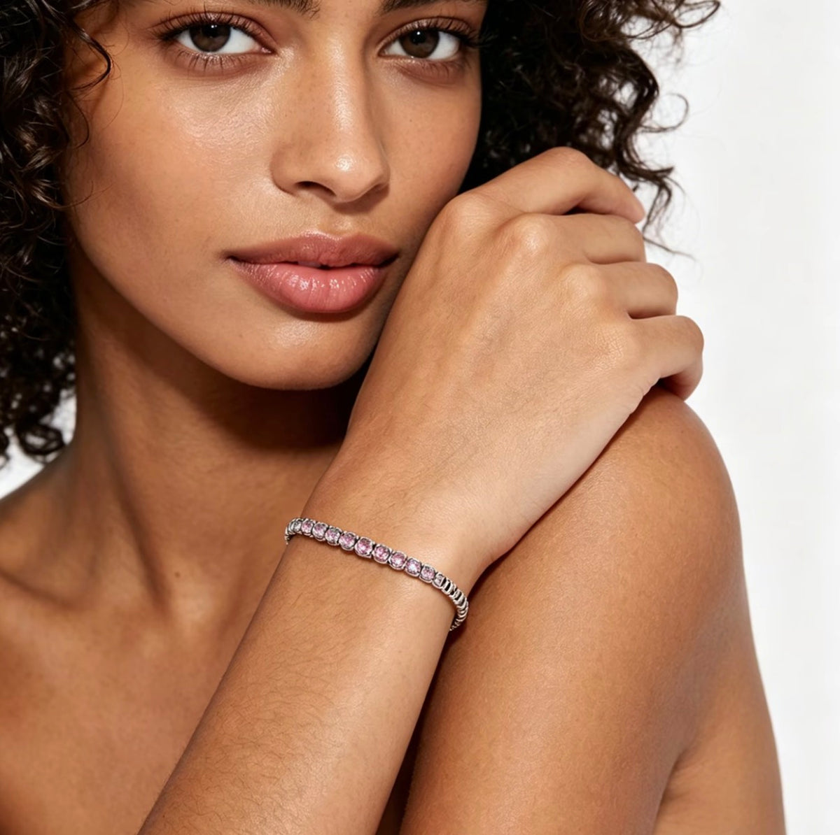 Tide Full-Diamond Bracelet