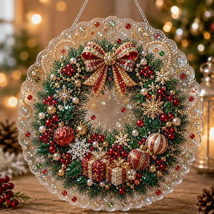 DIY Christmas Pearl & Diamond Ornament Kit