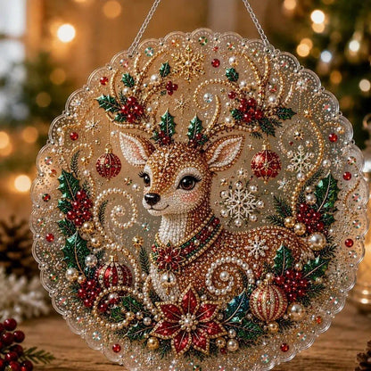 DIY Christmas Pearl & Diamond Ornament Kit