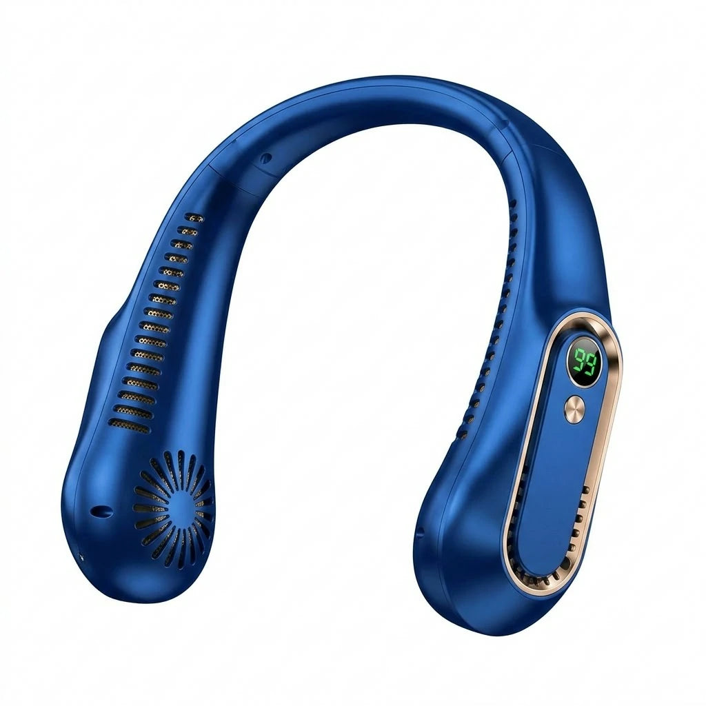 2026 NEW 360° Airflow Portable Neck Fan