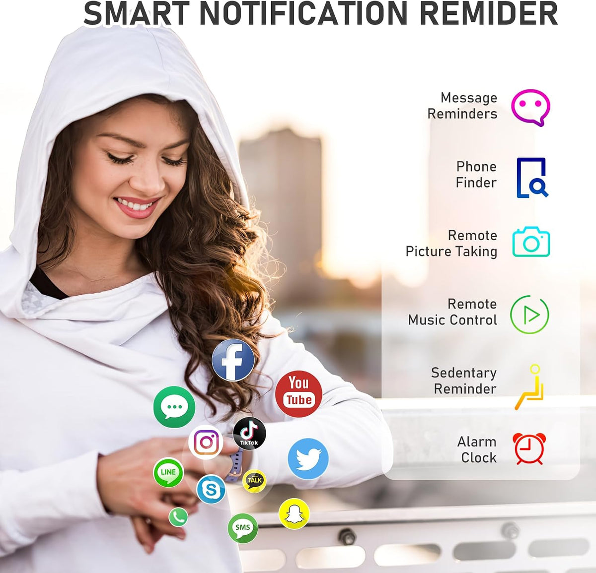 Smart Health Ring - 24/7 Sleep & Heart Rate Tracker