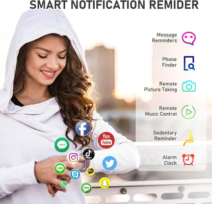 Smart Health Ring - 24/7 Sleep & Heart Rate Tracker