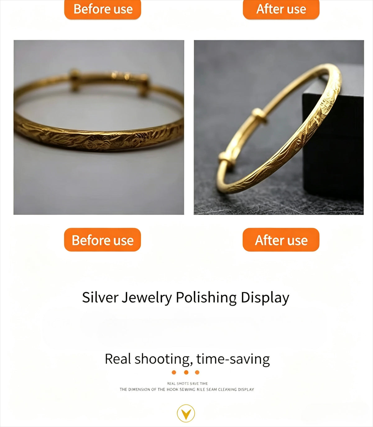 Instant Shine Jewelry Polishing Cloth - Anti-Tarnish Cleaner & Polishing Pad