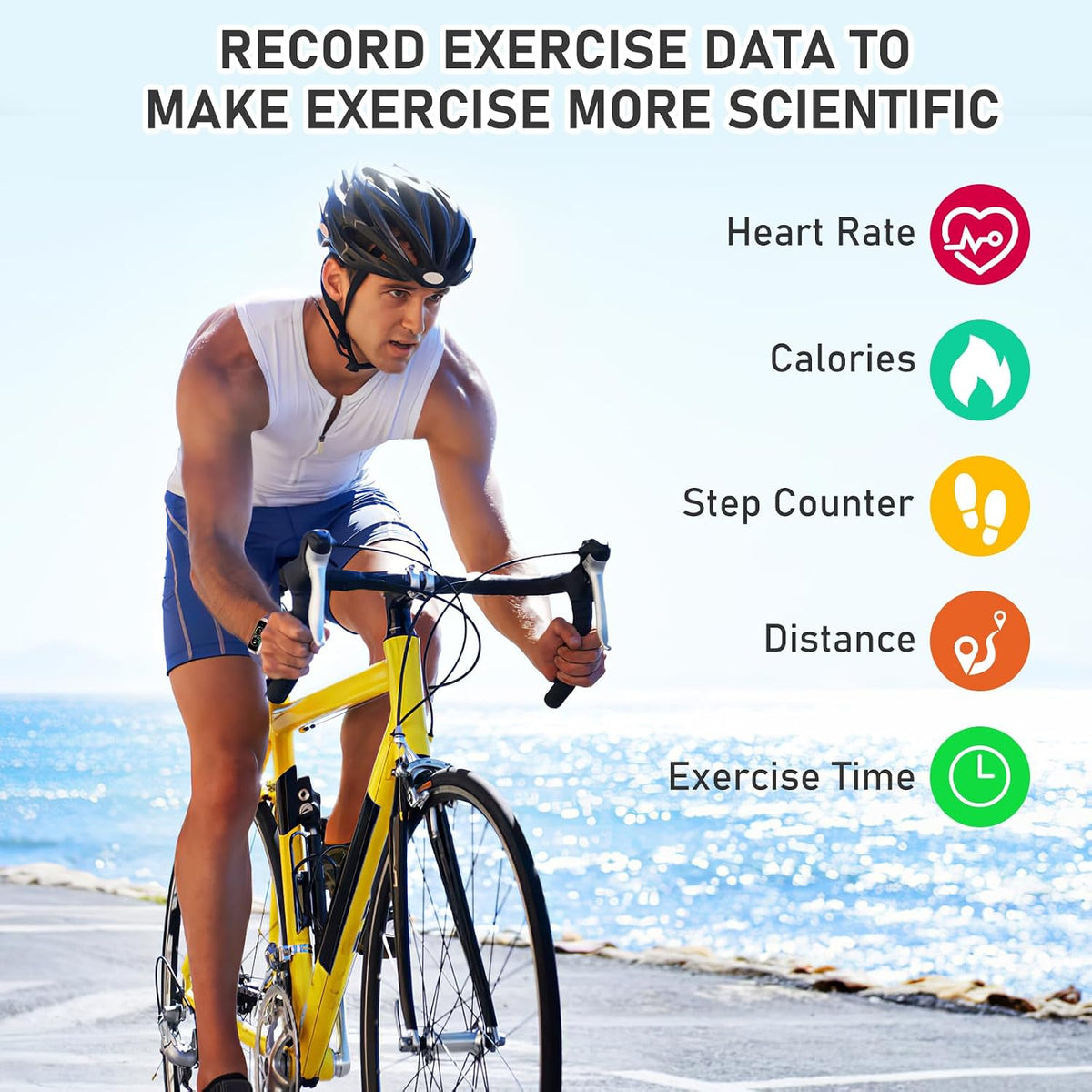 Smart Health Ring - 24/7 Sleep & Heart Rate Tracker