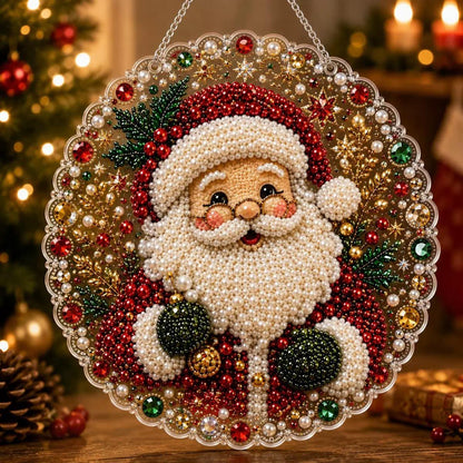 DIY Christmas Pearl & Diamond Ornament Kit