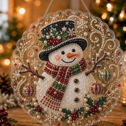 DIY Christmas Pearl & Diamond Ornament Kit